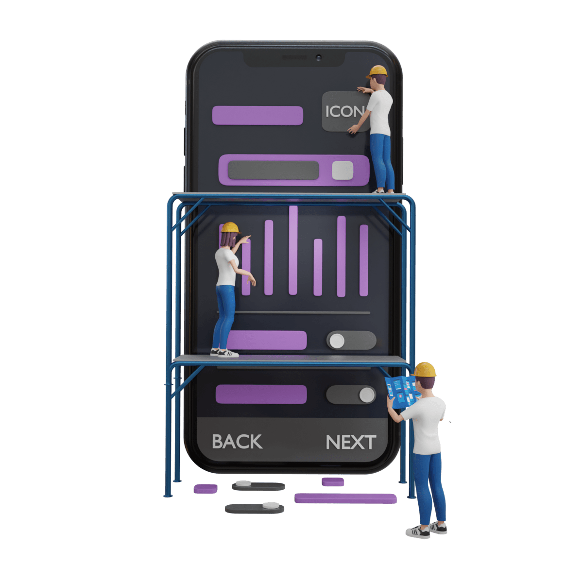 Mobile App UI/UX Design Services