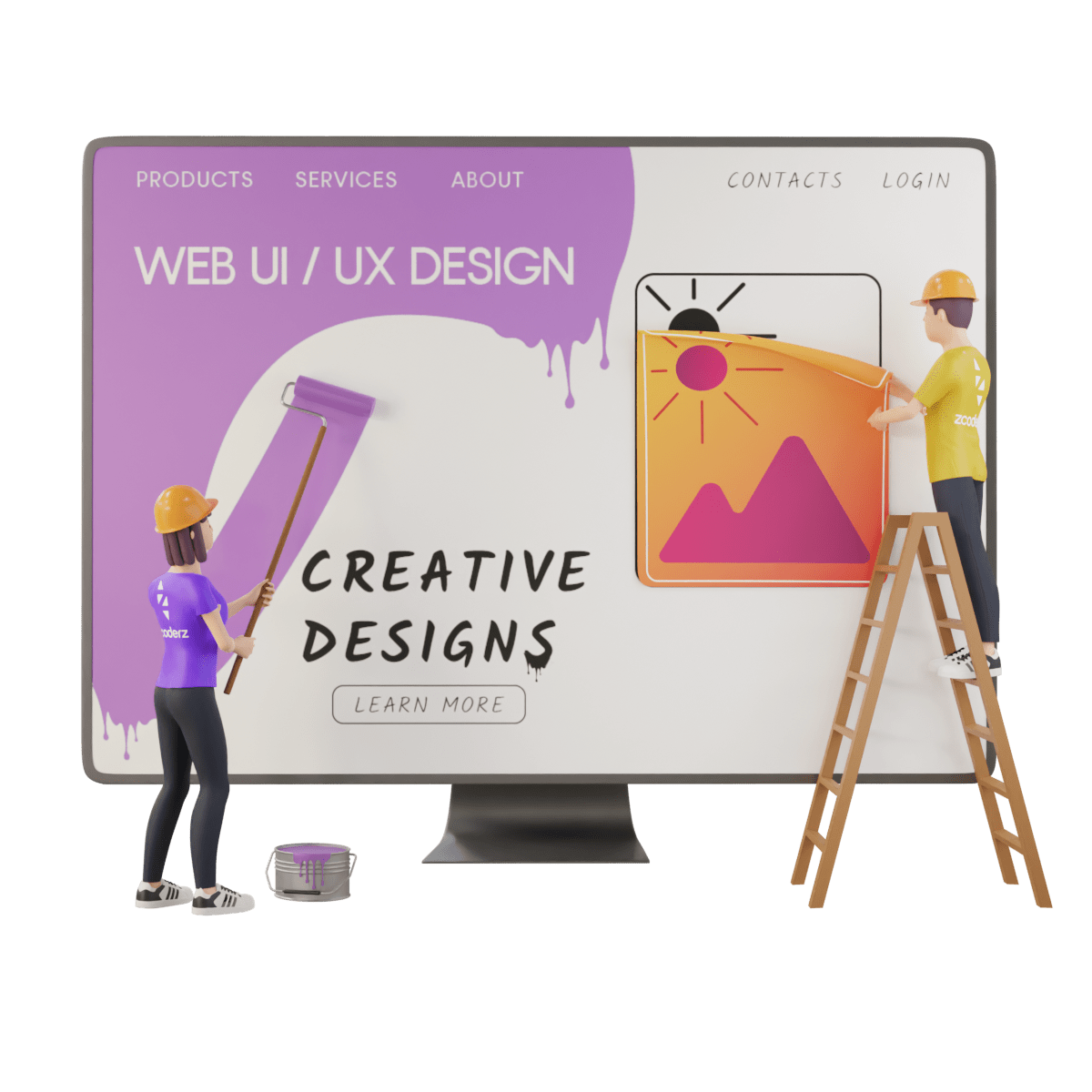 Accompanying You in Developing Your Unprecedented Web UI UX Design